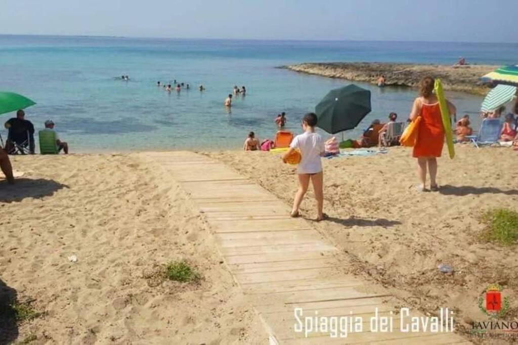 Villetta Tra Ulivi E Mare Torre Suda Ngoại thất bức ảnh